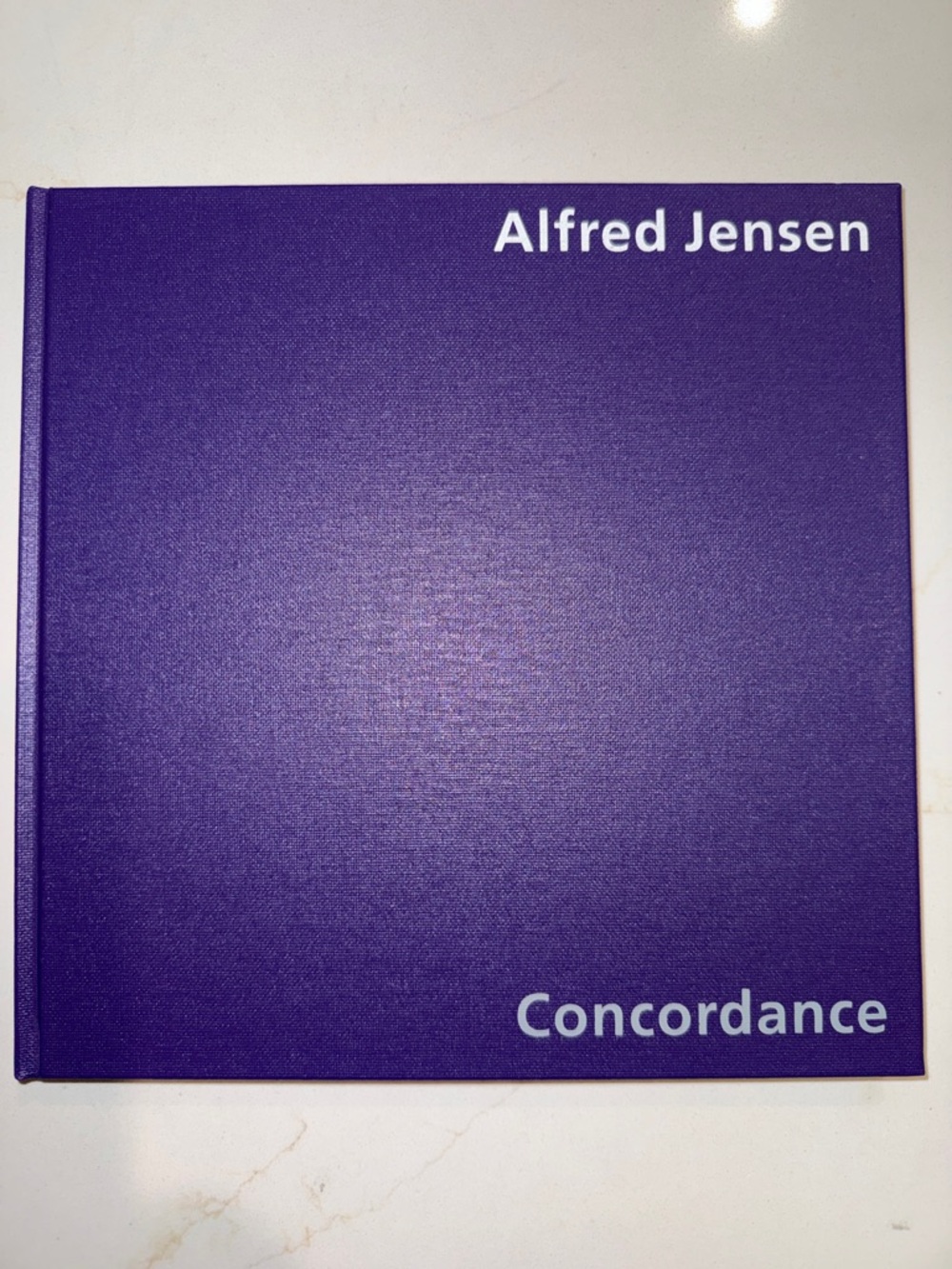 Alfred Jensen – Concordance Art Book